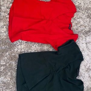 two brandy mellvile crop tops⚡️